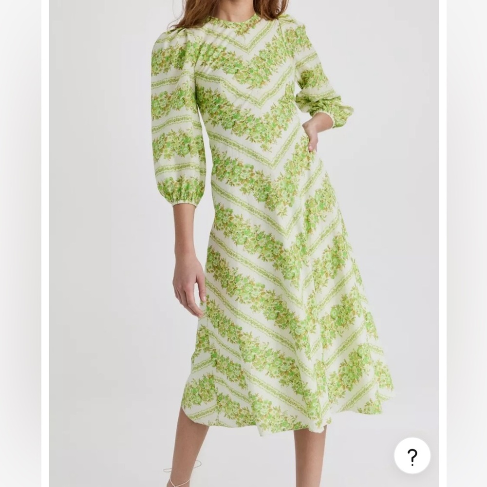 Alemais Jolene Chevron Dress